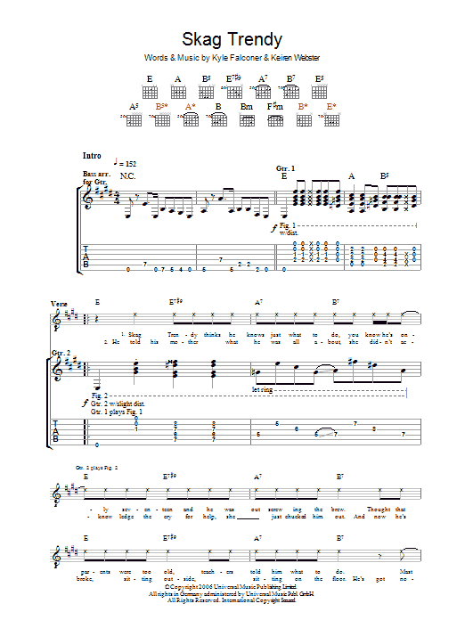 Produktgalerie: Seite 1 von 1 Skag Trendy, The View, Gitarre