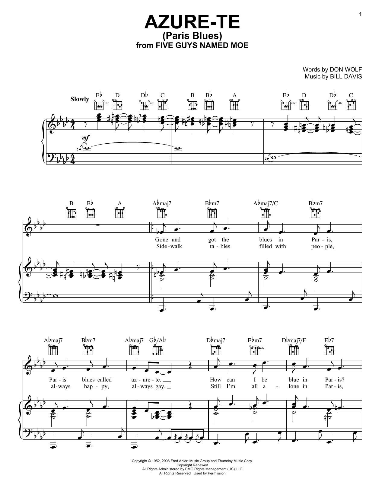 Produktbild zu: Azure-Te (Paris Blues)