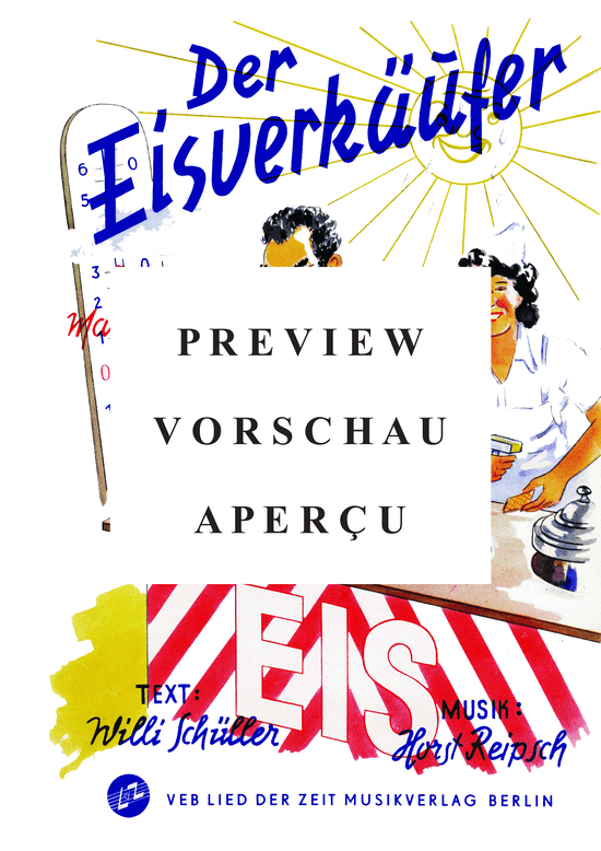 Product gallery: Page 2 of 3 Der Eisverkäufer , , Piano and Voice