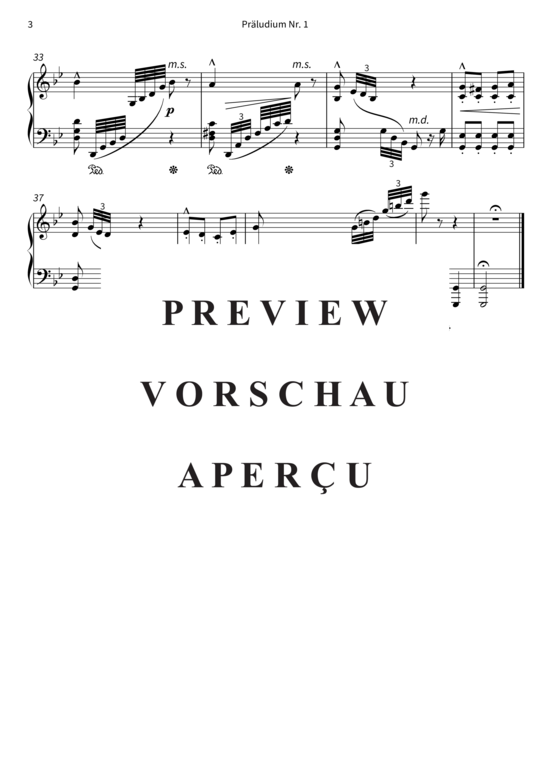 Product gallery: Page 6 of 6 Präludium Nr. 1 (Aus Acht Präludien op. 12) , , Piano Solo
