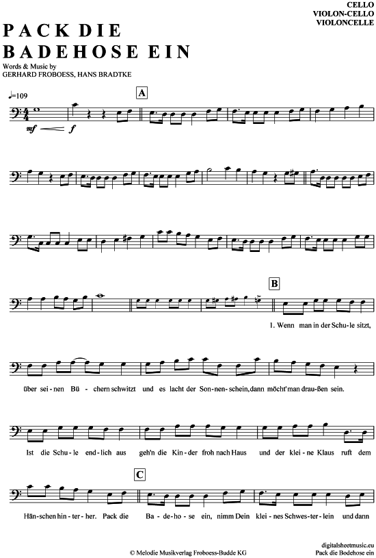 Produktbild zu: Pack die Badehose ein Conni Froboess