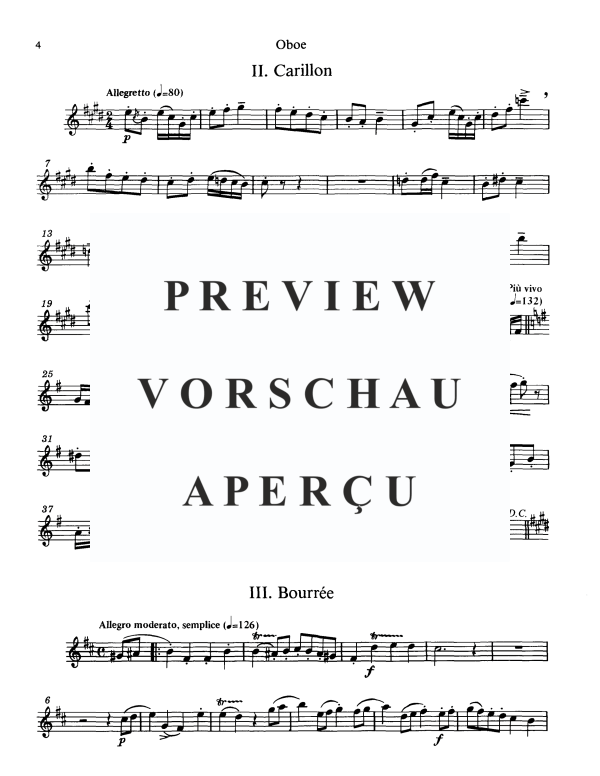 Product gallery: Page 9 of 11 The Would-Be Gentleman, , Wind Quintet