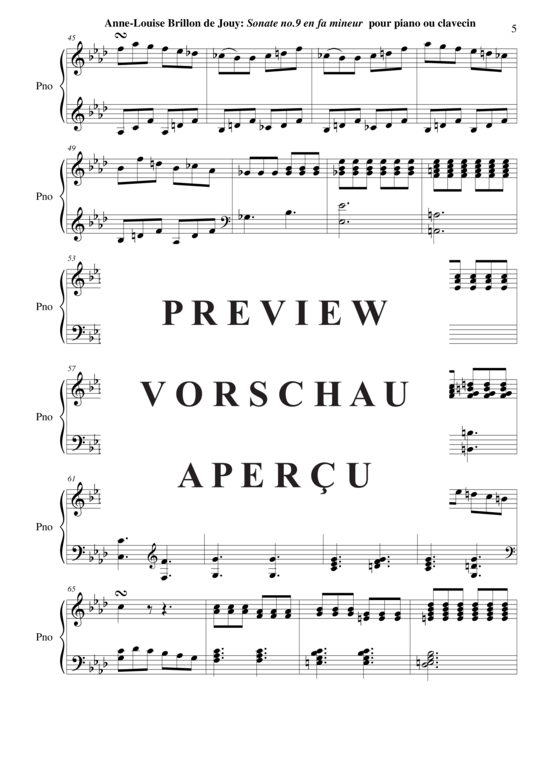 Product gallery: Page 6 of 13 Sonata no. 9 in f minor , Horvath, Nicolas, (Klavier/Cembalo Solo)