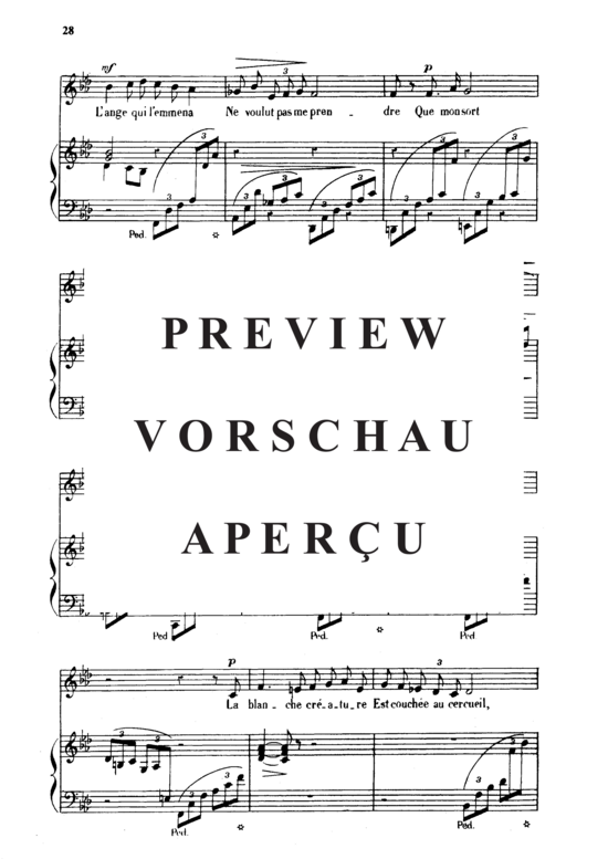 Product gallery: Page 3 of 6 La chanson du pêcheur Op.4 No.1, , Medium Voice and Piano