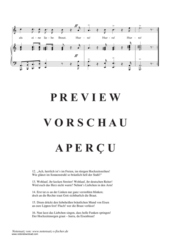 Product gallery: Page 3 of 3 Schwertlied , , Piano and Voice