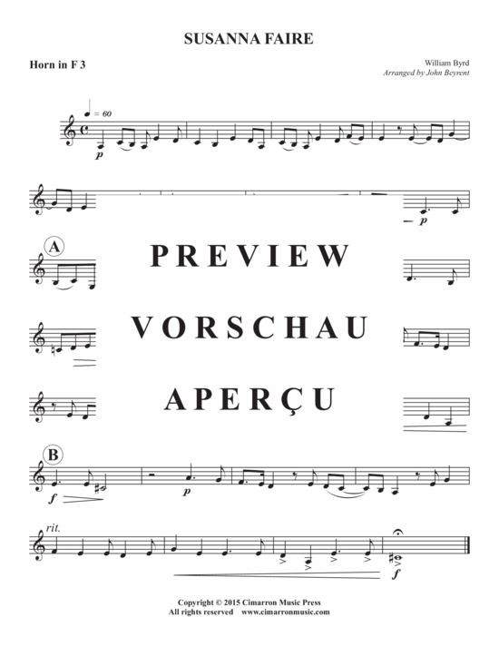 Produktgalerie: Seite 7 von 9 Susanna Faire , , (Horn Quintett)