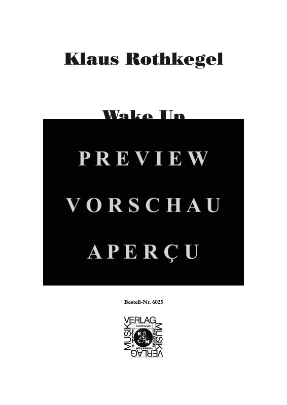 gallery: Wake up, , Blockflötenensemble und Gitarre
