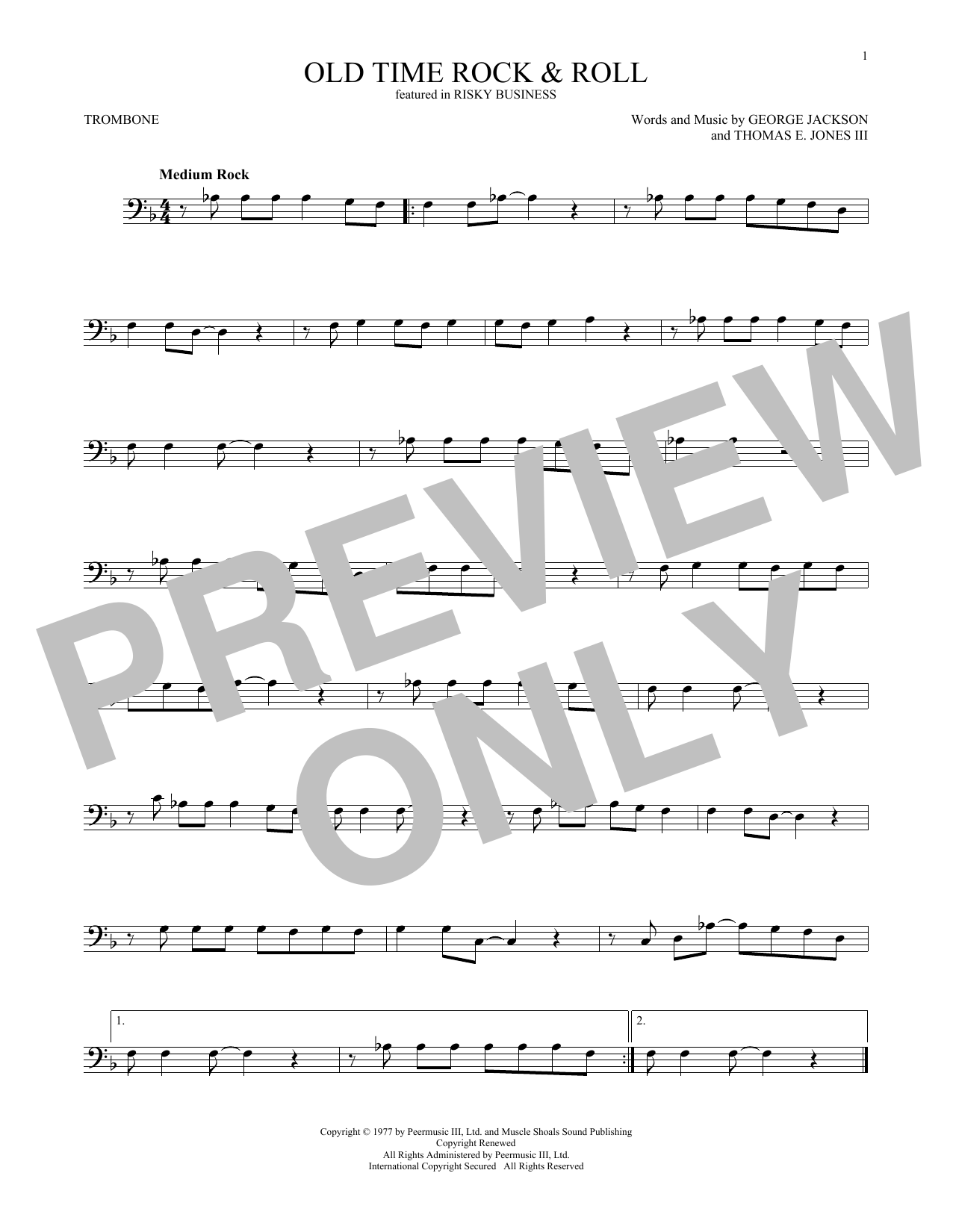 Product gallery: Page 1 of 1 Old Time Rock & Roll, Bob Seger