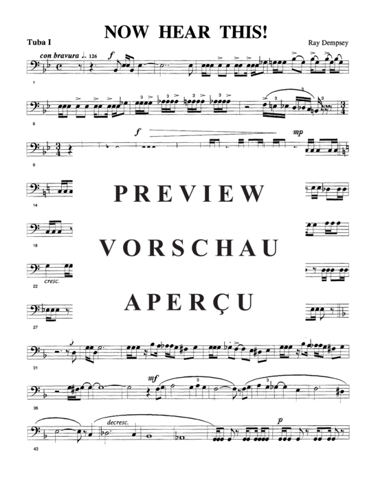Product gallery: Page 16 of 19 Now Hear This! , , (Tuba Quartett EETT)