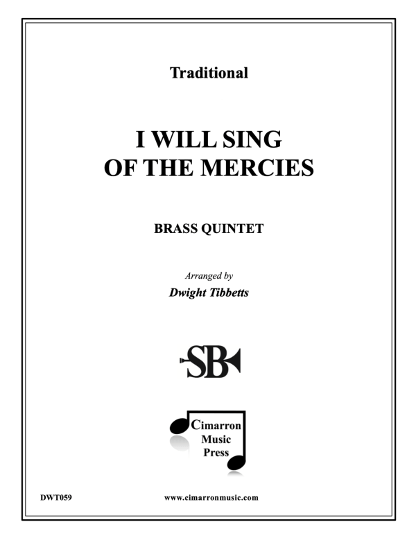 cover: I Will Sing of the Mercies, , Blechbläser Quintett