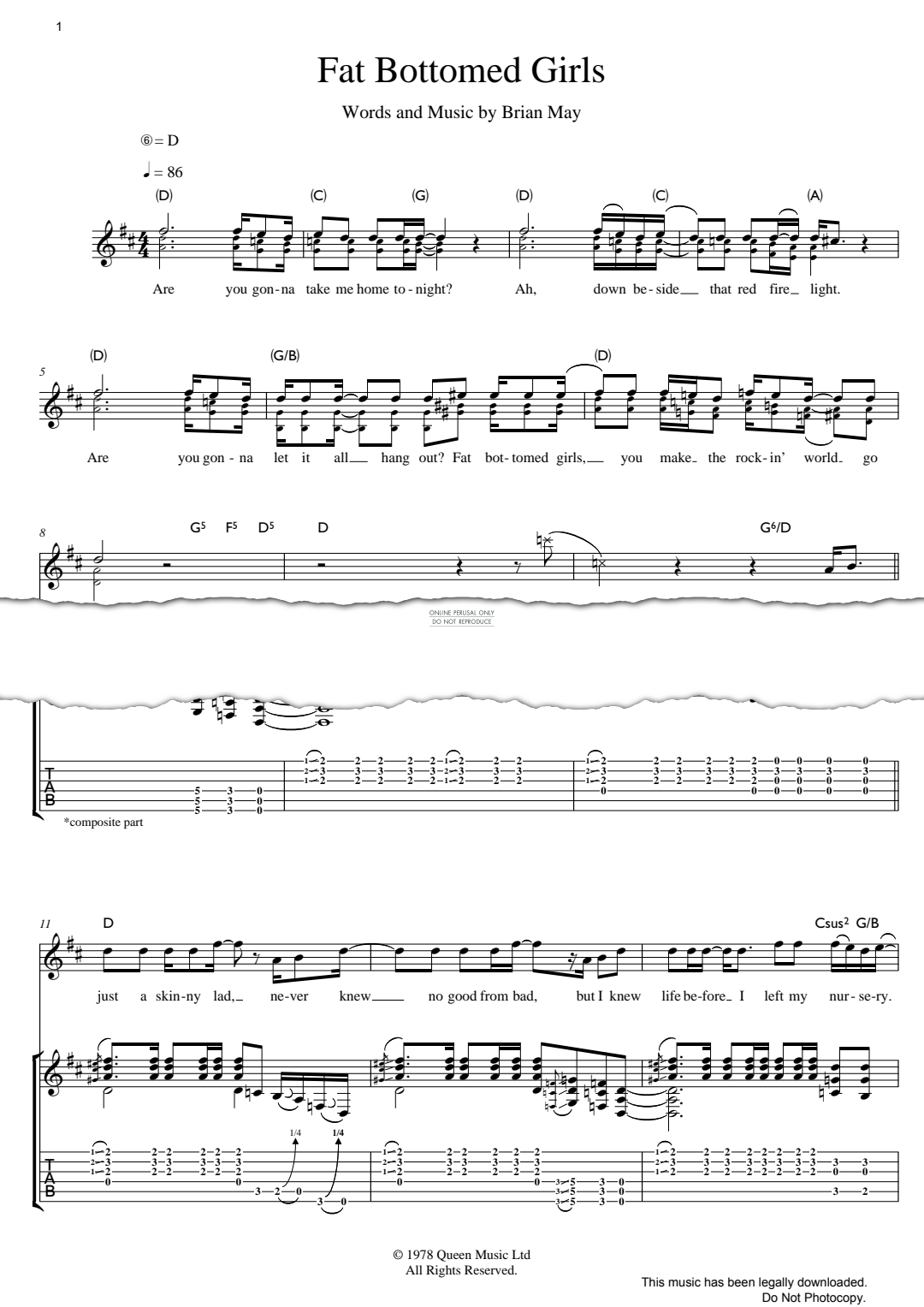 gallery: Fat Bottomed Girls, Queen, Gesang, Gitarre