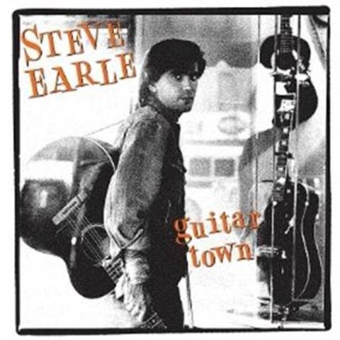 cover: Guitar Town, Steve Earle, Gitarre