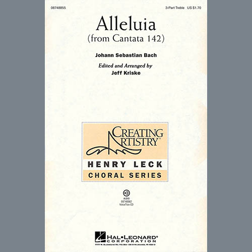 cover: Alleluia From Cantata 142, Jeff Kriske, Chor