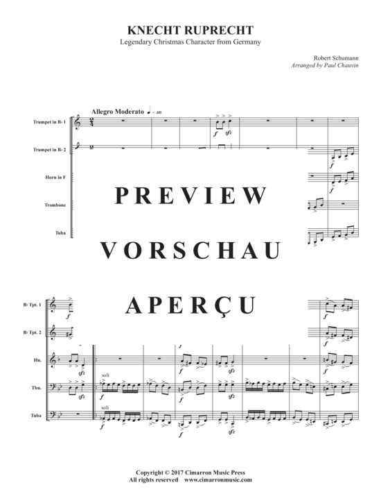 Produktgalerie: Seite 3 von 11 Knecht Ruprecht , , (Blechbläserquintett)