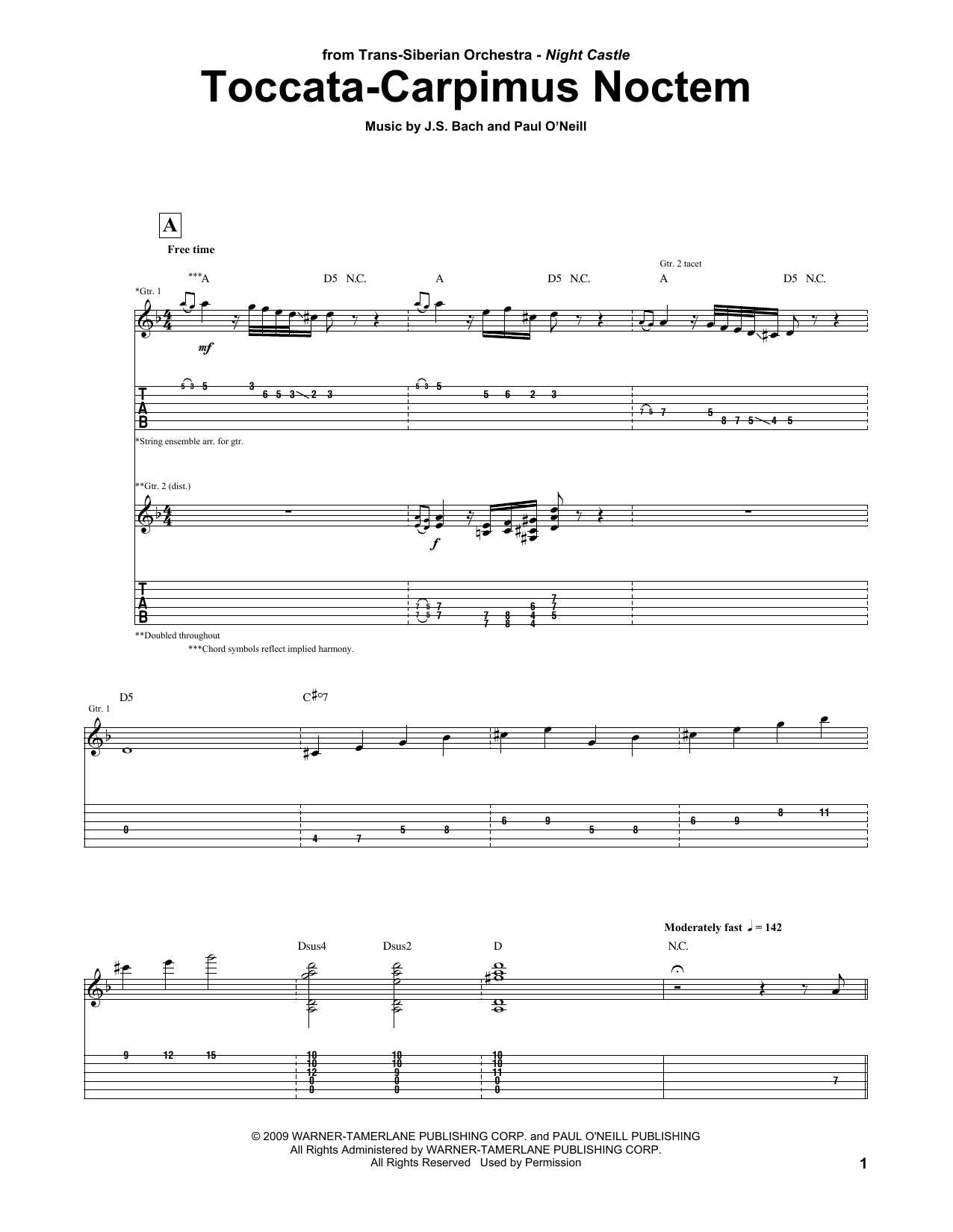 Produktbild zu: Toccata-Carpimus Noctem