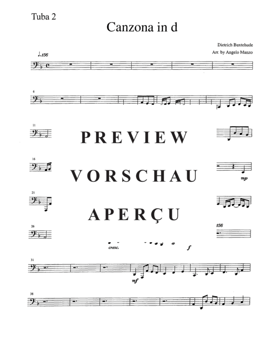 Product gallery: Page 21 of 21 Canzona in d , , (Tuba Quartett EETT)