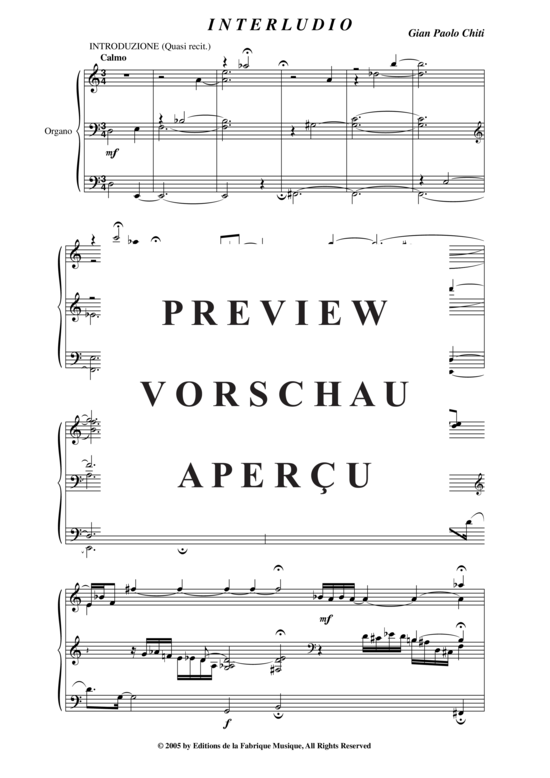 Product gallery: Page 3 of 7 Interludio , , (Orgel Solo)