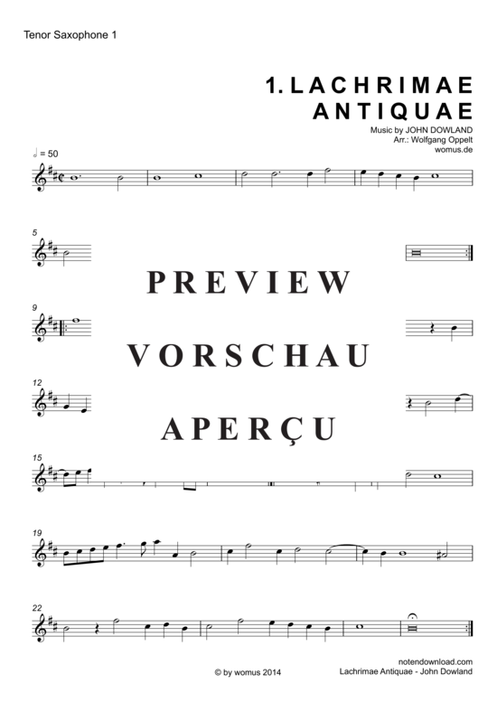 gallery: Lachrimae Antiquae , , (Saxophon Quintett/Ensemble)