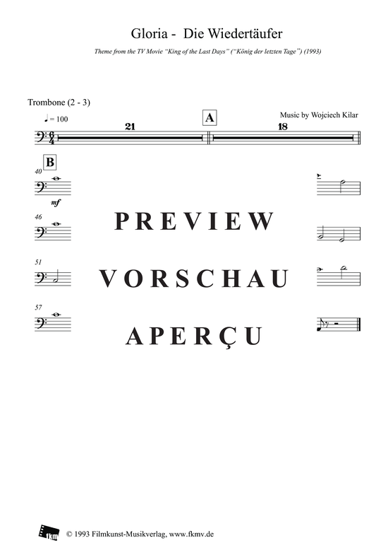 Product gallery: Page 4 of 6 König der letzten Tage - Gloria: Posaune, , 