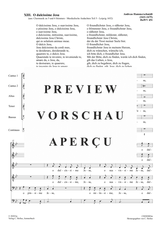 gallery: O dulcissime Jesu, , (Gemischter Chor 6-stimmig)