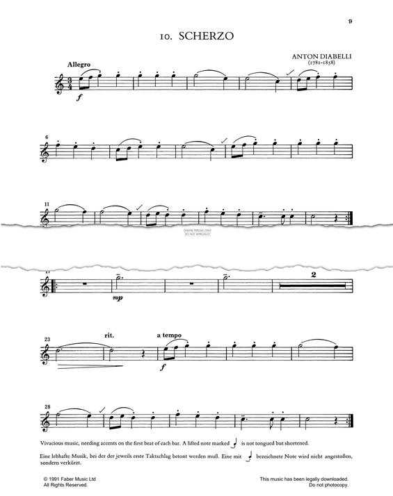 Product gallery: Page 1 of 1 Scherzo, Anton Diabelli