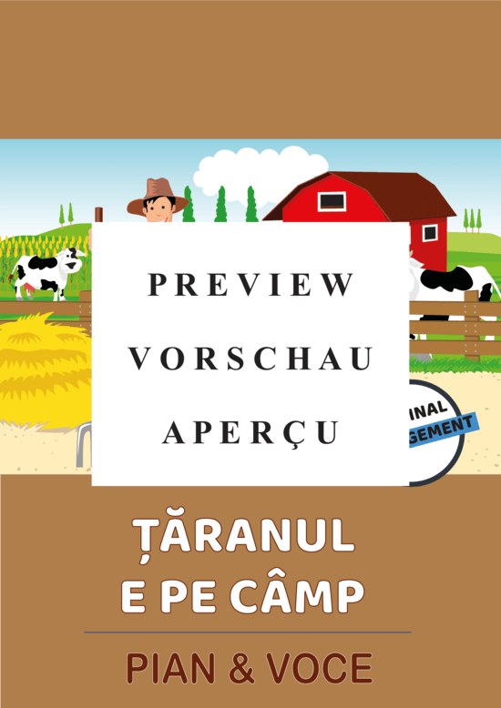 Produktgalerie: Seite 2 von 5 Taranul E Pe Câmp, , (Gesang + Klavier, Gitarre)