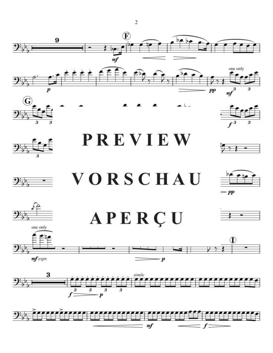 Product gallery: Page 14 of 21 Impromptu 1 , , (3x Baritone, 3x Tuba)