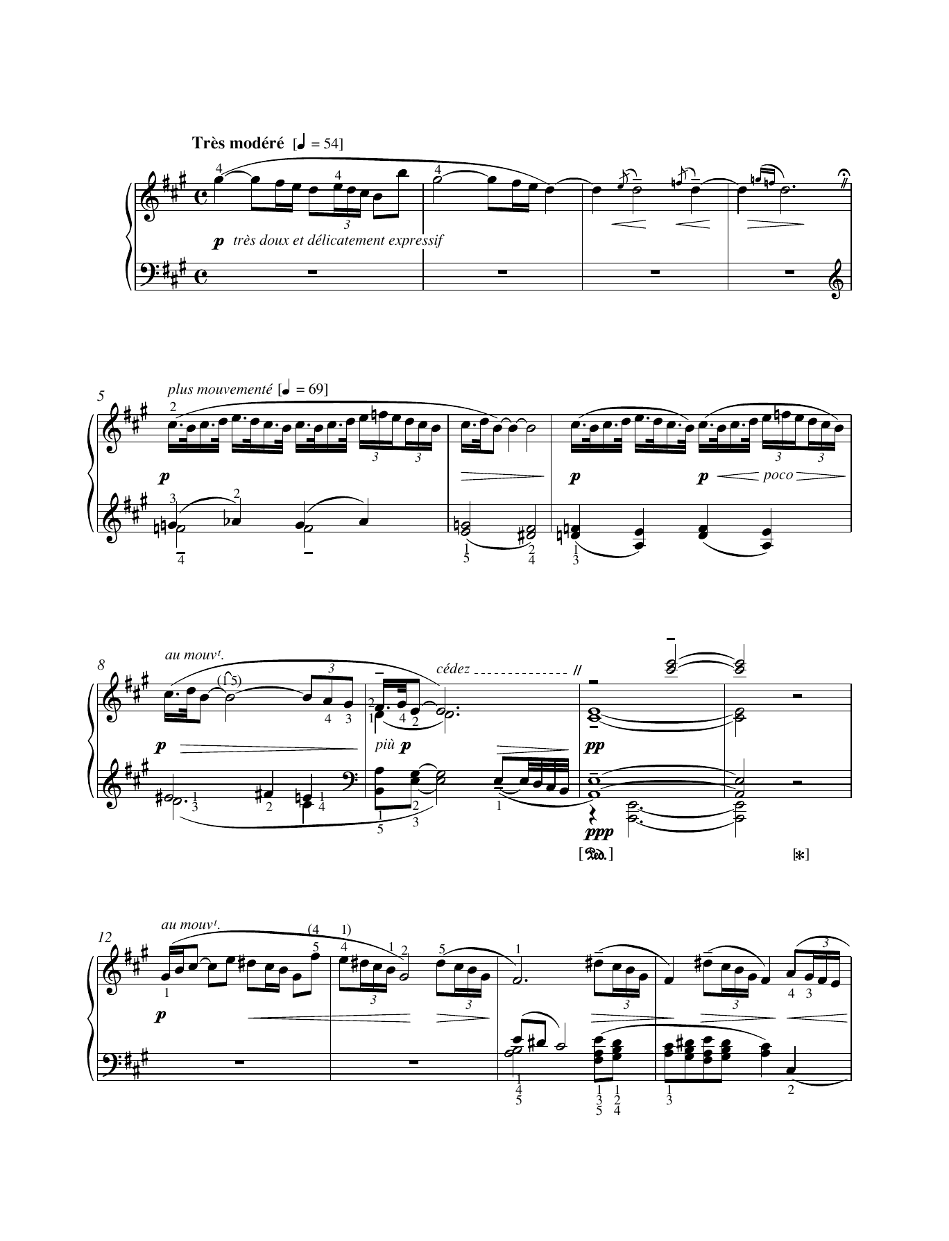 Product gallery: Page 1 of 1 The Little Shepherd, Claude Debussy