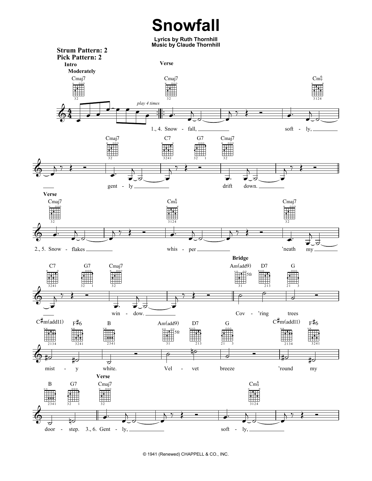 Product gallery: Page 1 of 1 Snowfall, Tony Bennett