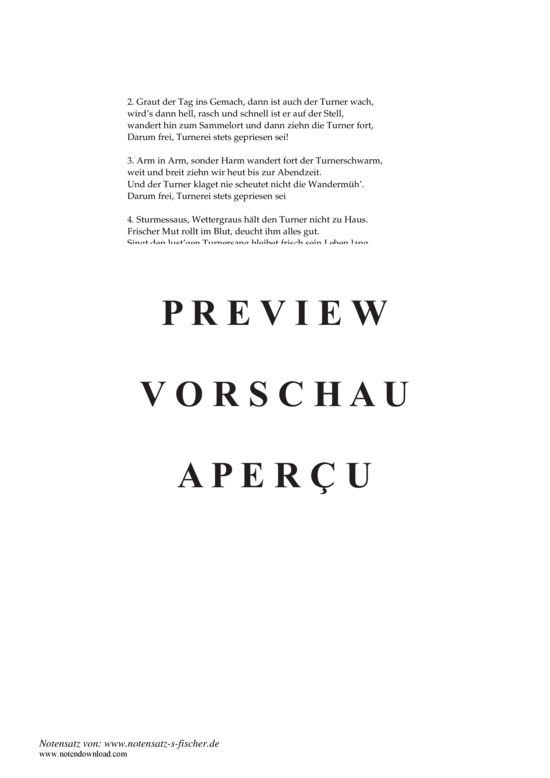 Product gallery: Page 3 of 3 Turnerfahrt , , Piano and Voice