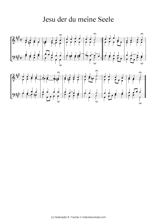 Product picture to: Jesu der du meine Seele Johann Ch. G. Stade (Hrsgb.), 1830