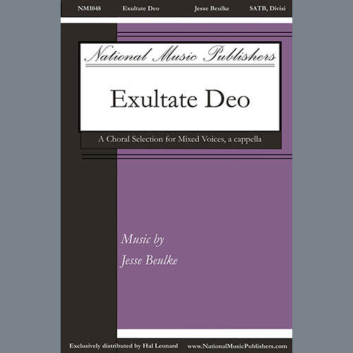 cover: Exultate Deo, Jesse Beulke, Chor