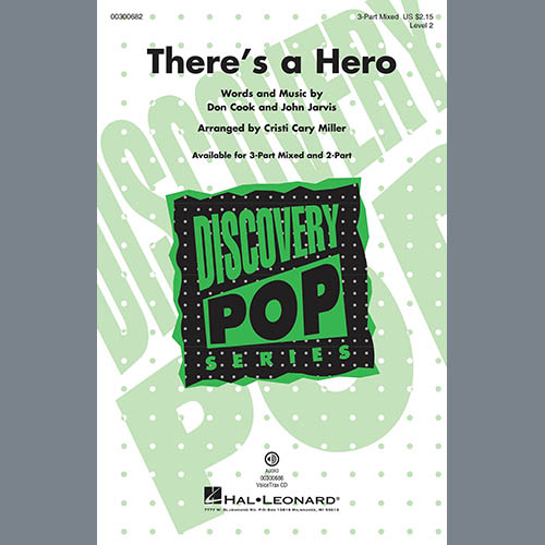 cover: There's A Hero (arr. Cristi Cary Miller), Don Cook and John Jarvis, Chor