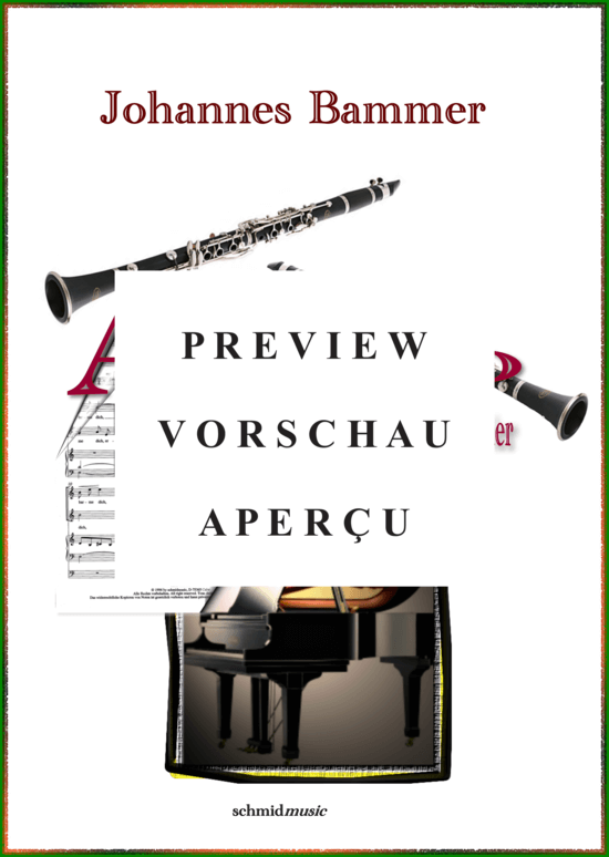 Product gallery: Page 2 of 12 Allegro , , (clarinet in Bb + piano)