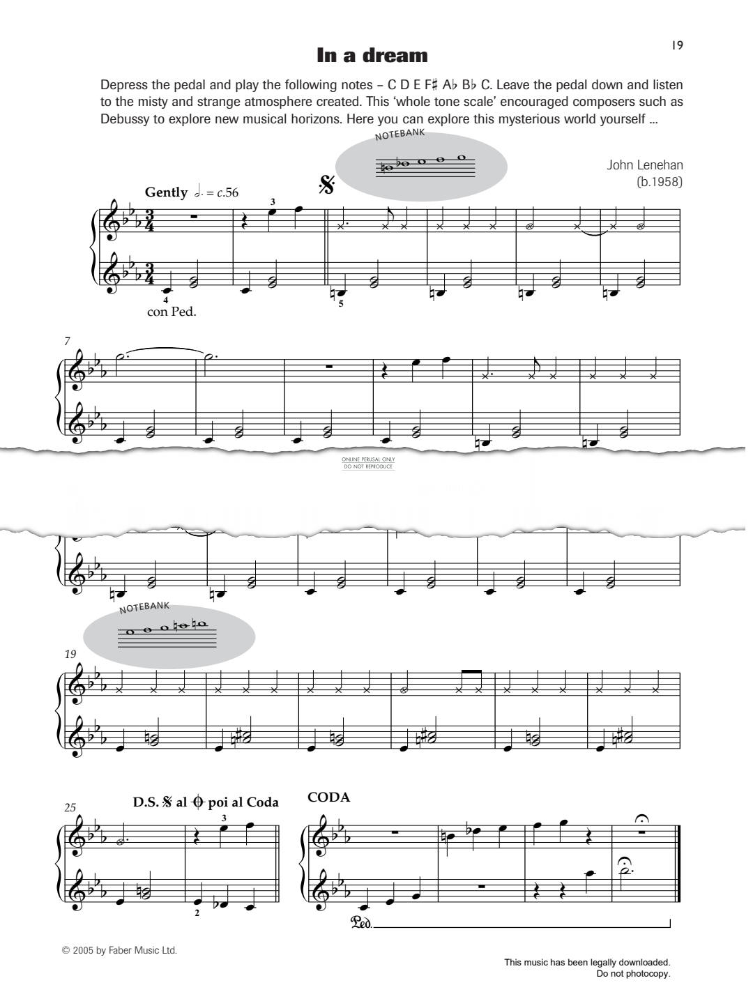 Produktgalerie: Seite 1 von 1 In A Dream, John Lenehan, Klavier