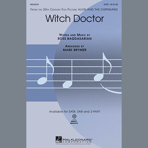 cover: Witch Doctor (from Alvin And The Chipmunks), Mark Brymer, Chor