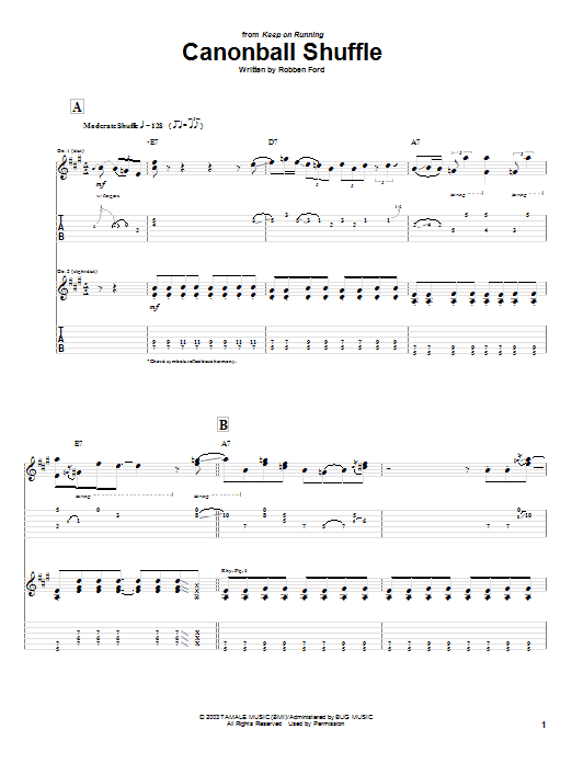 Produktbild zu: Cannonball Shuffle