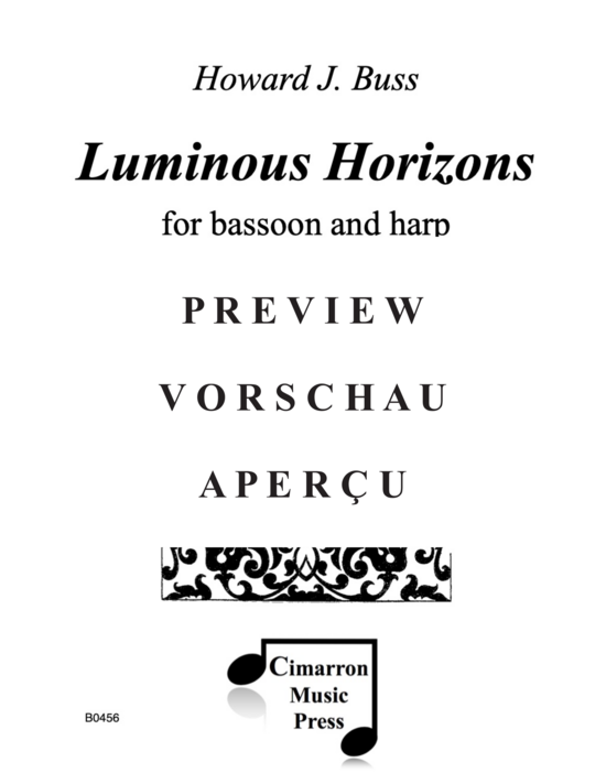 Produktgalerie: Seite 2 von 21 Luminous Horizons , , (Fagott und Harfe)