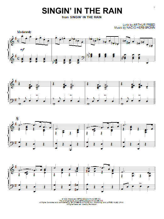 Produktbild zu: Singin' In The Rain