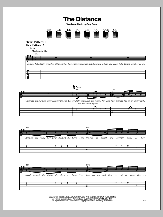Produktgalerie: Seite 1 von 1 The Distance, Cake, Gitarre