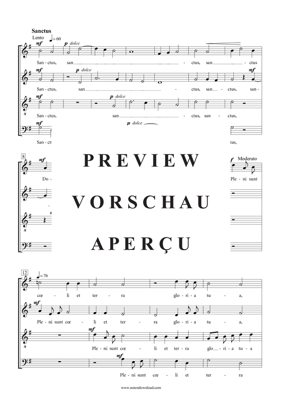 Produktgalerie: Seite 16 von 18 Messe , , (Gemischter Chor SATB)