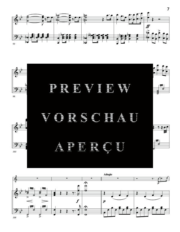 Product gallery: Page 11 of 11 Fantasia sopra motivi dell´opera Norma, , (clarinet in Bb and piano)