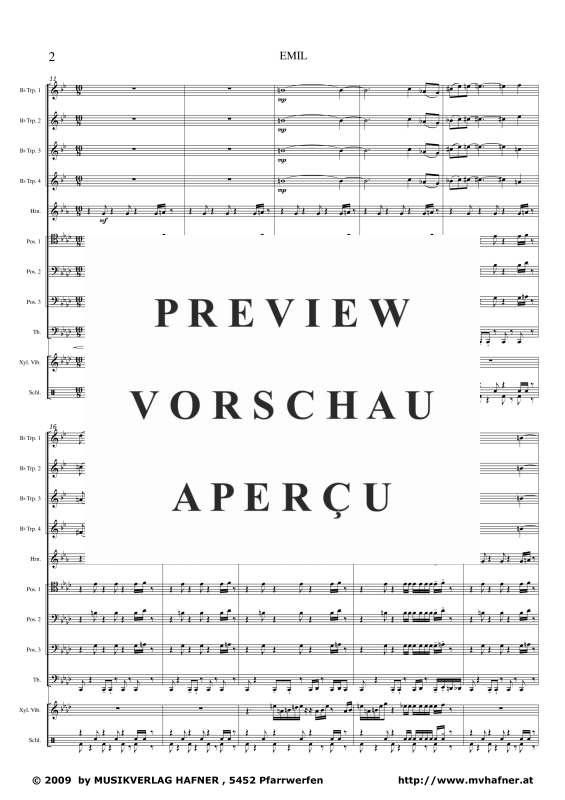 Product gallery: Page 7 of 11 EMIL - In die Fremde heimkehren, , (Brass Ensemble)