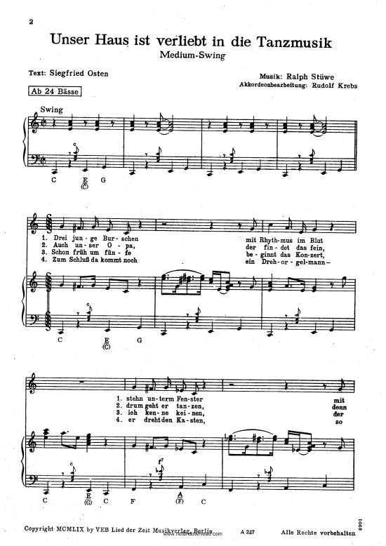 Produktbild zu: Unser Haus ist verliebt in die Tanzmusik Die Ping-Pongs 