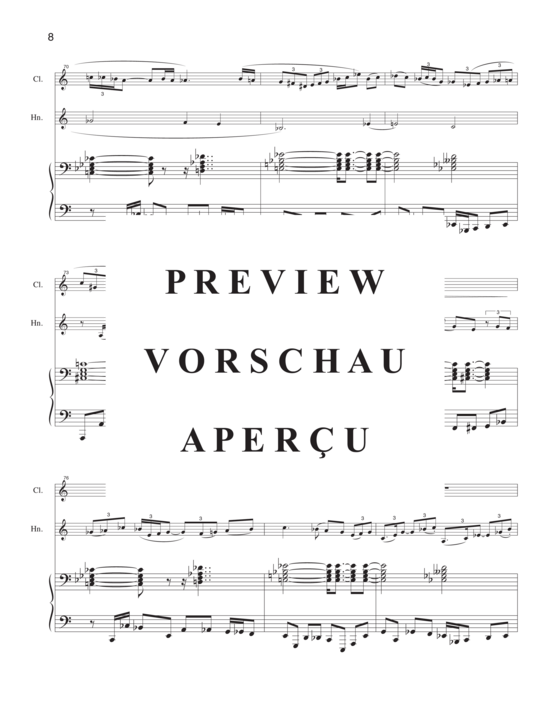 Product gallery: Page 11 of 21 Passage to Eden , , (clarinet, horn and piano)