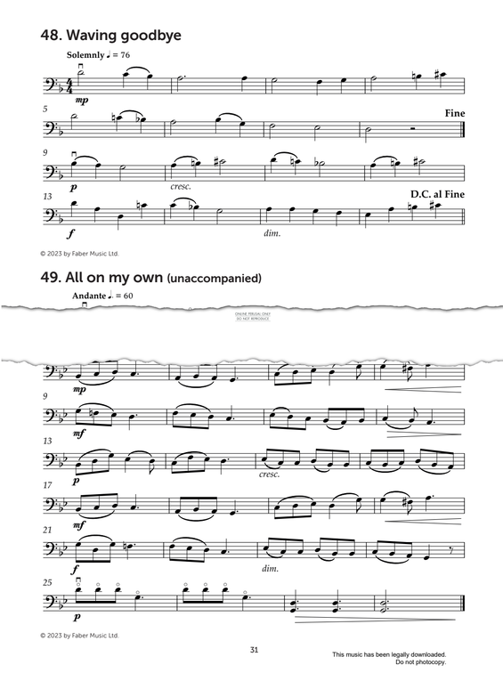 Produktgalerie: Seite 1 von 1 All On My Own, Mark Wilson, Violoncello