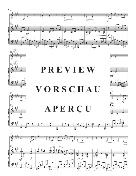 Produktgalerie: Seite 6 von 9 Intermezzo , , (Horn in F + Klavier)