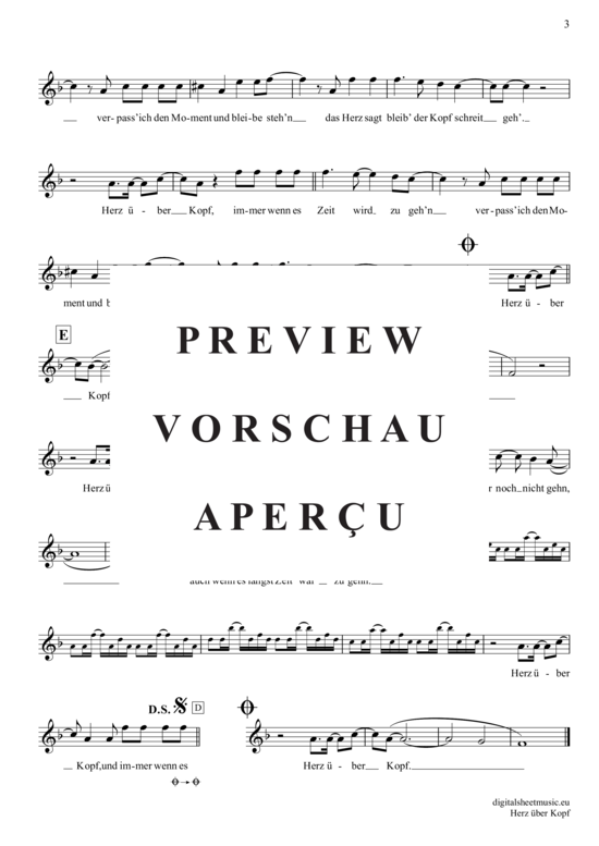 Produktgalerie: Seite 4 von 4 Herz über Kopf , Joris, (Oboe)