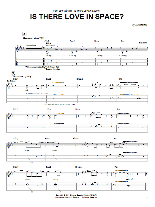 Produktgalerie: Seite 1 von 1 Is There Love In Space?, Joe Satriani, Gitarre