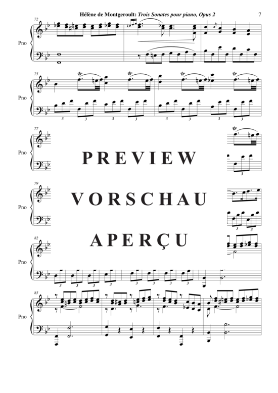 Product gallery: Page 8 of 21 3 Sonatas, opus 2 , Nicolas Horvath, Piano Solo